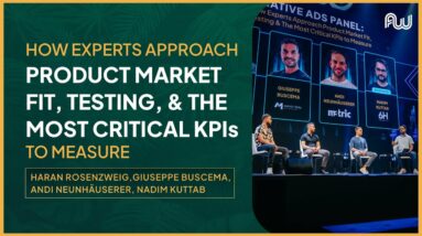 How Experts Approach Product Market Fit, Testing, & The Most Critical KPIs to Measure