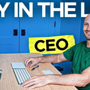 A Day In The Life Of A CEO Running A $100M Company (From Home)