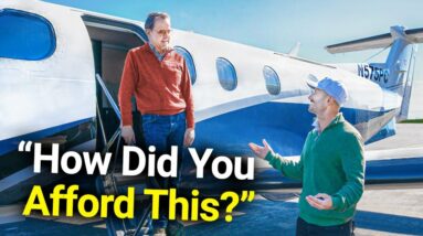 Asking Private Jet Owners How They Got Rich