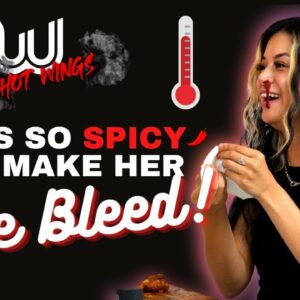 Wings So Spicy They Make Her Nose Bleed🩸 Affiliate Hot Wings
