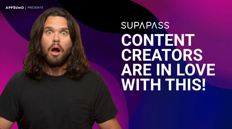 Build a Stunning Content Website In Minutes with SupaPass Premium Website