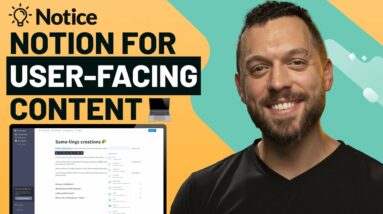 Create And Publish Content Anywhere with Notice