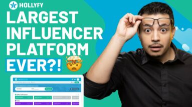 How to Use the LARGEST Influencer Platform of 2023 | HOLLYFY