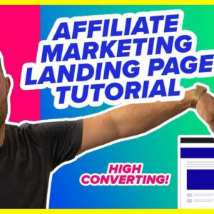 How to Make a Landing Page for Affiliate Marketing | ClickBank Landing Page Tutorial 2023