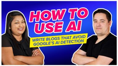 How to Use AI to Write Blogs That Avoid Google's AI Detection!