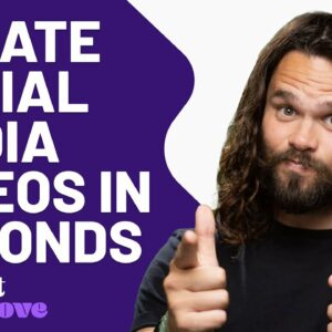 Auto-Generate Video Clips for Social Media Using ContentGroove