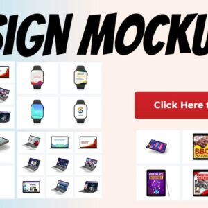 Create mockup designs any device