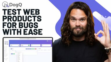 Launch Flawless Web Products Using DogQ’s No-Code Automated Testing