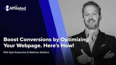 Boost Conversions by Optimizing Your Webpage. Here’s How! ft. Matthew Stafford