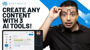 Maximize Your Content Creation Using Synthesys AI Studio