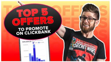 Top 5 ClickBank Offers to Promote - October 2023