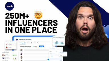 Get Access to 250M+ Influencers for Any Campaign! | Wobb