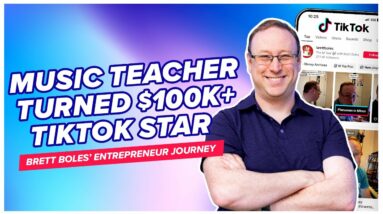 School Teacher Turned TikTok Affiliate Marketer: How Brett Boles Quit His Job to Earn $100K+ Online