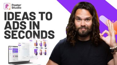 Create Stunning Ads with AI Magic | PosterStudio