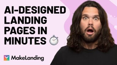 Launch Your Dream Landing Page in Minutes | MakeLanding