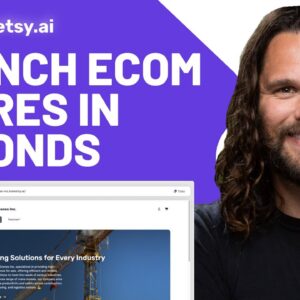 Launch Your Ecommerce Store in Seconds with Marketsy.ai
