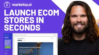 Launch Your Ecommerce Store in Seconds with Marketsy.ai