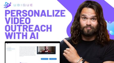 Automatically Personalize Sales Videos Using Ubique’s AI