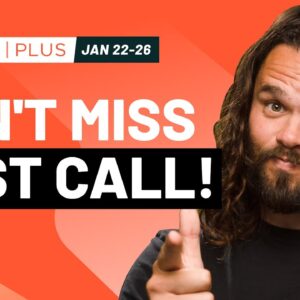 January's Last Call is here | Sign up for Plus TODAY | AppSumo