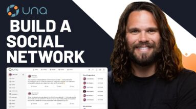 Build Your Own Social Network with UNA CMS