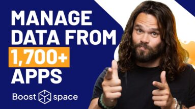 Manage Data From 1,700+ Apps in One Place | Boost.space