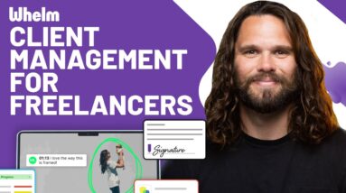 The Client Management Platform for Freelancers | Whelm