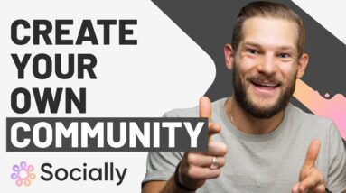 Build a Community to Sell Merch and Memberships | socially