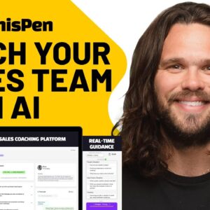 Close More Sales Calls with AI Coaching | SellMeThisPen AI