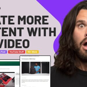 Create Way More Content with Just ONE Video | Video Tap