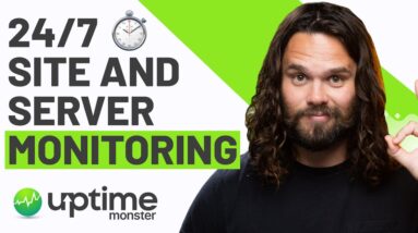 Monitor All Your Websites and Servers 24/7 | UptimeMonster
