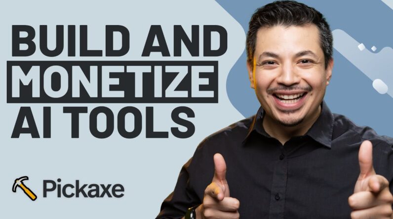 Build, Deploy, and Monetize AI Tools with Pickaxe’s No-Code Studio