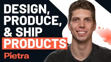 Design, Produce, and Ship Ecommerce Products with Pietra