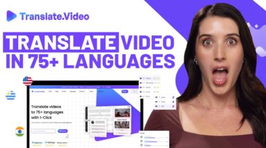 Instantly Translate and Dub Videos in 75+ Languages | Translate.Video