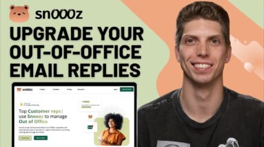 Personalize Your Out-of-Office Email Replies with Snoooz