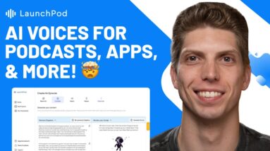Get Creative With Your Brand Content Using AI Voices | LaunchPod AI