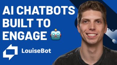 AI Chatbots That Use Text, Voice, and Your Videos to Engage Customers | LouiseBot