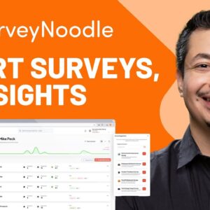 Smarter Surveys and AI-driven Insights | SurveyNoodle