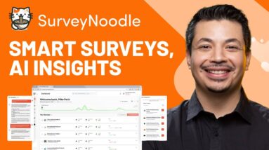 Smarter Surveys and AI-driven Insights | SurveyNoodle