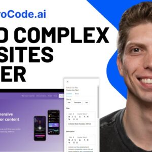 Build Feature-rich Websites and Web Apps Fast with MrZeroCode