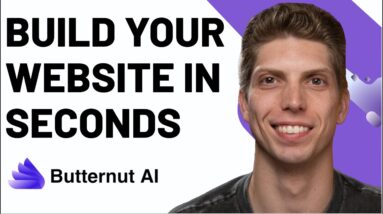 Build Stunning and Mobile-ready Websites in Seconds | Butternut AI