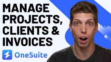 Manage All Your Projects, Clients, and Invoices with OneSuite