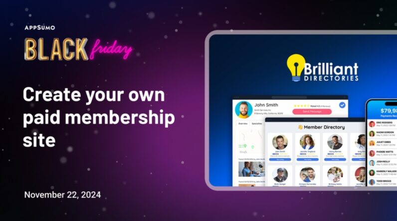 Create your own paid membership site with Brilliant Directories!