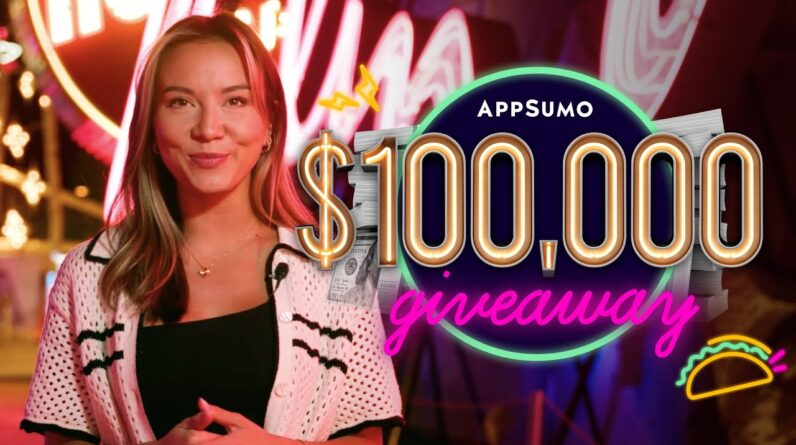 Big drops, BIGGER deals, + $100,000 giveaway! | AppSumo Black Friday 2024 Explained