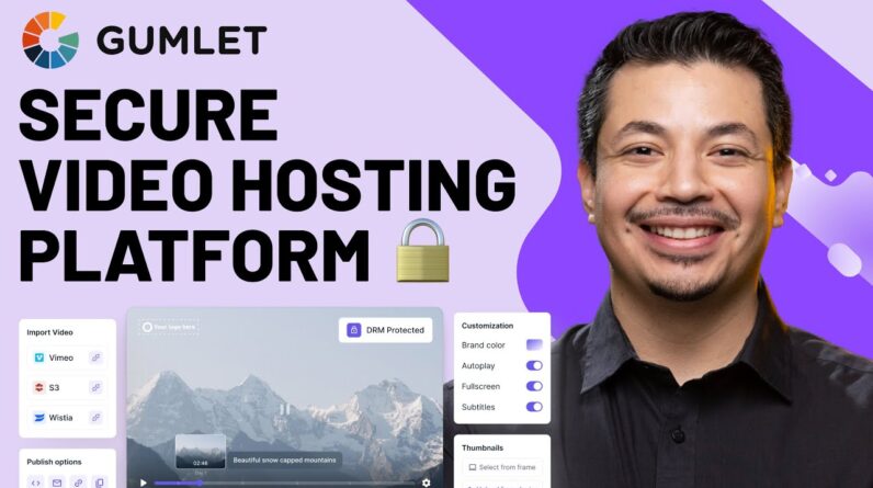 Host, Stream, and Protect Your Videos from Piracy | Gumlet Video