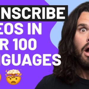 Transcribe and Caption Videos or Audio in 100+ Langugaes | SubEasy