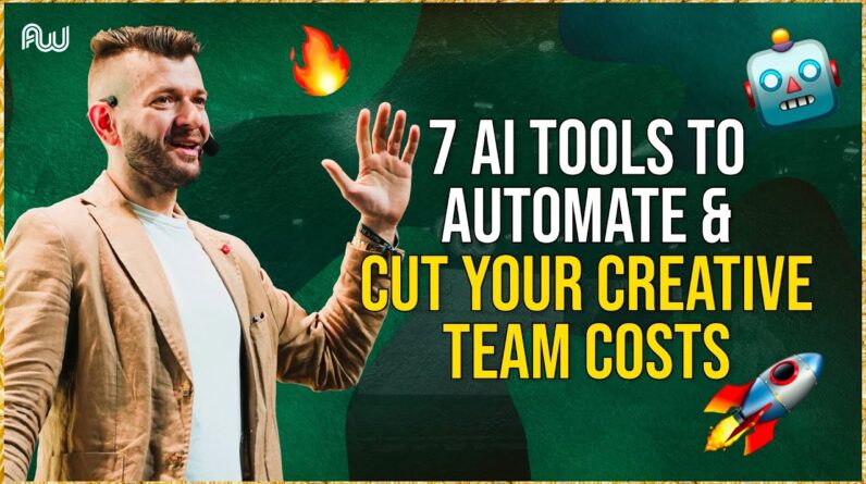 AI Tools to Automate & Cut Your Creative Team Costs