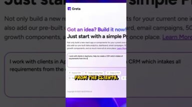 Create CRMs without tech-knowledge? Sign me up! #greta #aicoding #vibecoding