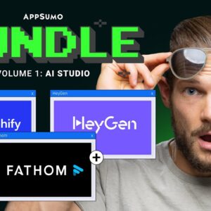 3 AI Powerhouses. 1 Crazy Deal. $39. | Fathom | HeyGen | Speechify | AppSumo