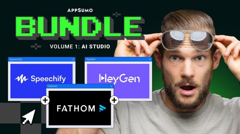 3 AI Powerhouses. 1 Crazy Deal. $39. | Fathom | HeyGen | Speechify | AppSumo