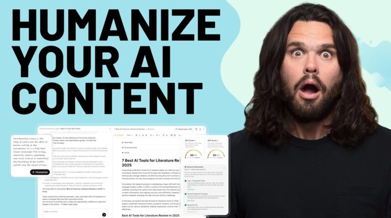 Make AI Writing Sound 100% Human! | Humanize AI